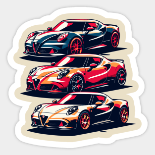 Alfa Romeo 4C Sticker